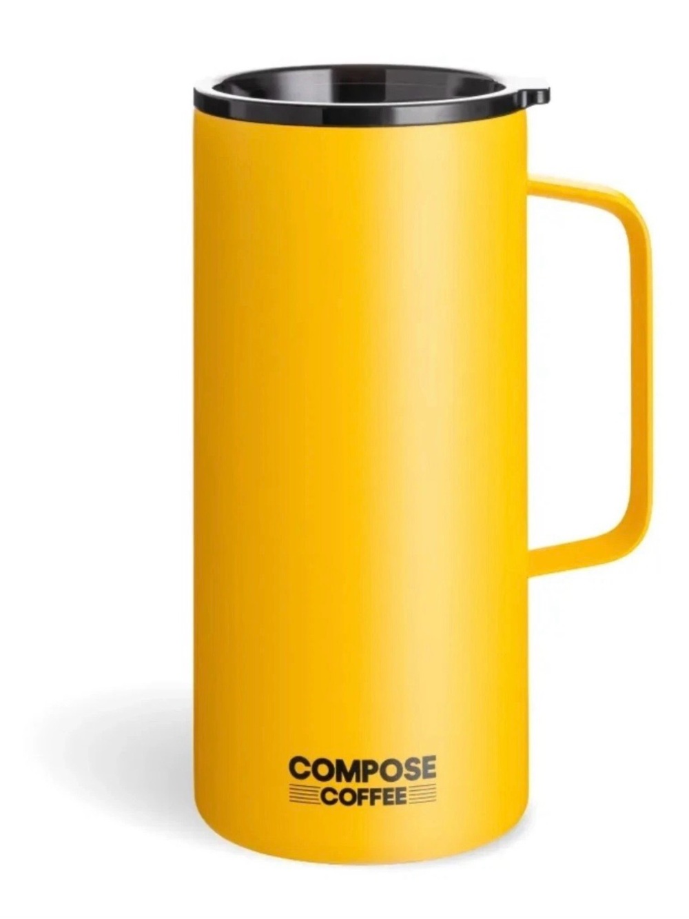 Compose Coffee Signature Yellow Stainless Steel Tumbler BTS V Collaboration